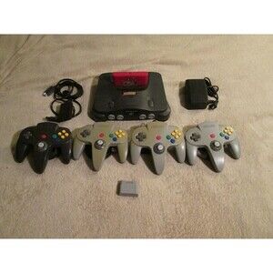Nintendo 64 HDMI With 4 Controllers, Games And Accessories